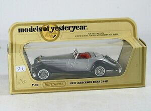 【送料無料】模型車 モデルカー マッチメルセデスベンツボックスmatchbox y20 1937 mercedes benz 540k in box 145