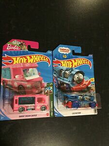 yz͌^ fJ[ zbgzC[o[r[LsOJ[g[}X^NGWhot wheels barbie camper amp; thomas the tank engine