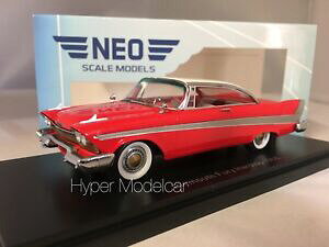 yz͌^ fJ[ lIXP[fv}Xn[hgbvlIlIneo scale models 143 plymouth fury hardtop 1958 red neo46087