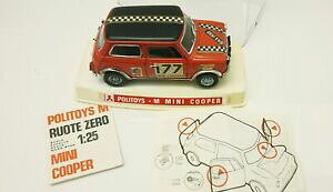 yz͌^ fJ[ |gCY~jN[p[~g{bNXpolitoys m582 mini cooper 125 mint box