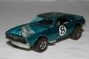 yz͌^ fJ[ zbgzC[bhCX|C[VFr[^bNANAj[XIWihot wheels redline spoilers heavy chevy, metallic aqua, hong kong nice, original