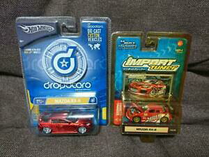�y���������z�͌^�� ���f���J�[ �z�b�g�z�C�[���}�c�_�Z�b�ghot wheels mazda rx8 2 set