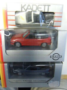 �y���������z�͌^�� ���f���J�[ �I�y���J�f�b�g�J�u���I�����f���K�}3 rare opel kadett e gsi cabriolet models by gamamab in 143 ovp