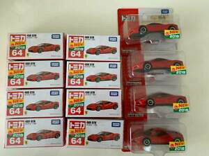 yz͌^ fJ[ g~JtF[m[}V[{bNXZbg12 sets tomica 64 ferrari 488gtb normal specification car bp seal box