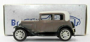 yz͌^ fJ[ ubNXP[tH[hfrNgA~fBAuEbrooklin 143 scale brk3 002a 1930 ford model a victoria medium brown