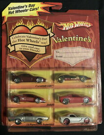 【送料無料】模型車 モデルカー ホットホイールバレンタインデーコンボhot wheels valentines day 6 car combo