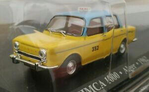 yz͌^ fJ[ VJ^NV[AWFXP[143 simca 1000 taxi alger 1962 car metal scale