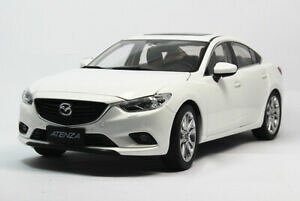yz͌^ fJ[ ~jJ[J[}c_AeUzCgACgC}cdiecast model car 118 mazda 6 atenza 2014 white alloy toy gifts mazda6