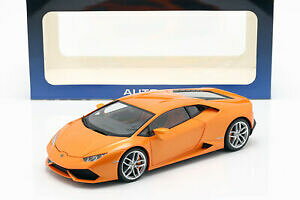 yz͌^ fJ[ {M[jEJIWI[gA[glamborghini huracan lp 6104 year 2014 orange 118 autoart