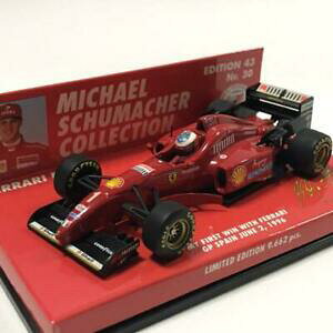 �y���������z�͌^�� ���f���J�[ �t�F���[���V���[�}�b�n�X�y�C��ferrari f310 1 m schumacher 1996 spanish gp 143