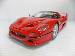 �y���������z�͌^�� ���f���J�[ �~���g�u���S���[�X�Z�b�g�t�F���[��mint burago race set ferrari f50 118