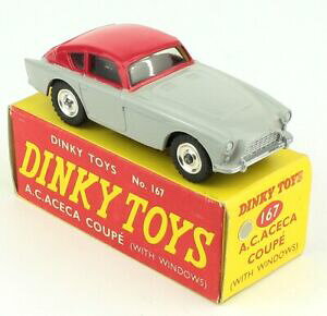 yz͌^ fJ[ fBL[Be[WfJ[Jb^[O[bh~g{bNXdinky toys vintage model car 167ac accosca cutter greyredmintboxed