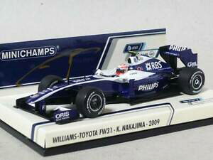 yz͌^ fJ[ EBAYg^t@[}hwilliams toyota fw31 kazuki nakajima 2009 firmado