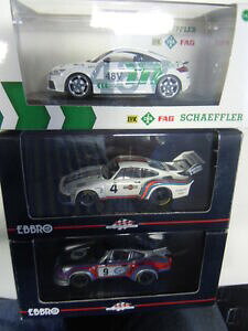 yz͌^ fJ[ |VFAEfBf3 rare porsche and audi models by ebbro and schuco in 143 ovp