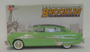 �y���������z�͌^�� ���f���J�[ �u���b�N�����X�P�[���n�h�\���z�[�l�b�g�Z�_���X�v�����O�O���[��brooklin 143 scale brk174 1954 hudson hornet sedan springpasture green