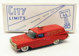 【送料無料】模型車 モデルカー スケールシボレーデリバリーサポートユニットcity limits 143 scale cl1 1959 chevrolet deliverysupport unit shfd