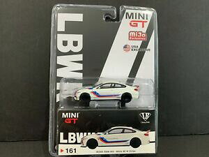 �y���������z�͌^�� ���f���J�[ �~�j���[�N�X�z���C�g�X�g���C�vmini gt lb works bmw m4 white with m stripe mgt00161 164