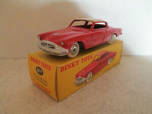 【送料無料】模型車 モデルカー フランスディンキースチュードベーカーミブボックスfrench dinky toys 24y studebaker commander mib 9 in box very nice l k