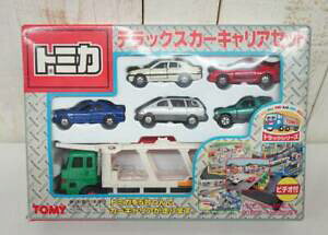 yz͌^ fJ[ gRNVg~Jg}CfbNXLAZbgretro collection old car tomica tomy deluxe carrier set supra rav4 first