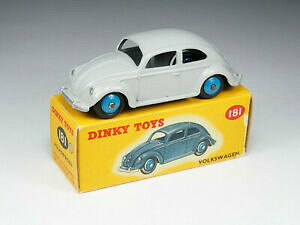�y���������z�͌^�� ���f���J�[ �f�B���L�[�C���O�����h�n�u�t�H���N�X���[�Q���O���[dinky toys england 181volkswagengrey with blue hubs 143e