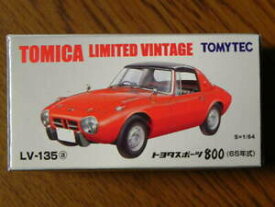 【送料無料】模型車 モデルカー トミカリミテッドヴィンテージトヨタスポーツレッドmint have tomica limited vintage lv135a toyota sports 800 red 65 years