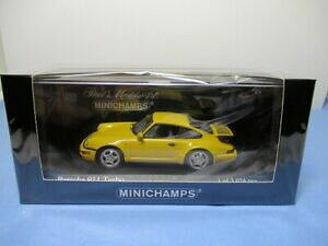 yz͌^ fJ[ |VF^[{CG[mint pma 143 porsche 911 turbo 1990 yellow