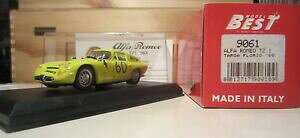 yz͌^ fJ[ xXgfAt@IWA^KtI0331 best models 143 n9061 alfa romeo giulia tz1 targa florio 1965 mb