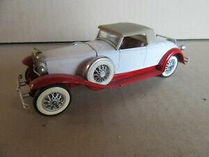 �y���������z�͌^�� ���f���J�[ �f���G���[���o�[�O�X�p�C�_�[�z���C�g572g solido 156 duesenberg j spider 1931 white 143