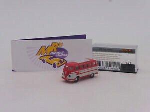 �y���������z�͌^�� ���f���J�[ �u���L�i�t�H���N�X���[�Q���T���o���b�h�O���[�m�x���e�Bbrekina 31843 volkswagen vw t1b samba in redgrey 187 novelty