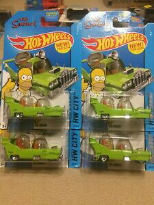 yz͌^ fJ[ zbgzC[Vv\Yz[}[2020 hot wheels lot of 4 2014 the simpsons the homer see photos