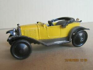 【送料無料】模型車 モデルカー ララデソルモーフランシアシトロエンティポジャラ704n rara desormeaux francia citroen 5hp tipo a 1923 gialla 143