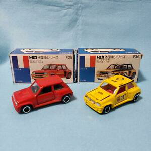 yz͌^ fJ[ g~JAY[Jnm[^[{Zbgtomica azul caja renault 5 turbo 2 sets