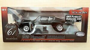 yz͌^ fJ[ v}Xo[_XP[nCEFCObYplymouth barracuda 440 1969 118 scale highway 61 collectibles rare