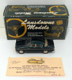 【送料無料】模型車 モデルカー ランズダウンモデルスケールハンバーセプトレジョンロバーツlansdowne models 143 scale ldm13aa 1965 humber sceptre mk iijohn roberts