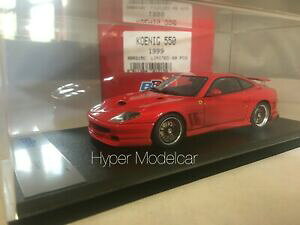 yz͌^ fJ[ tF[P[jbqbhbbr 143 ferrari koenig 550 red 1999 article bbr215c