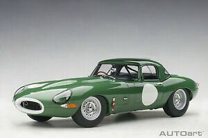 yz͌^ fJ[ I[gA[gWK[_[O[{bNX118 autoart jaguar lightweight etype opalescent dark green in box