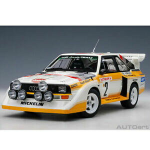 yz͌^ fJ[ I[gA[gAEfBX|[cNg[eJoQC118 autoart 88601 audi sport quattro s1 2 rally monte carlo 1986 w rohrlc gei