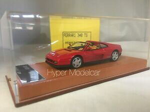 �y���������z�͌^�� ���f���J�[ �t�F���[�����b�h�A�[�gbbr 143 ferrari 348 ts 1990 red art 95991763