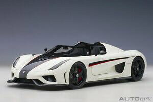 yz͌^ fJ[ P[jqZOQX^zCgJ[{autoart 118 79027 2016 koenigsegg regera, crystal whitecarbon neu