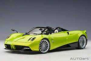 【送料無料】模型車 モデルカー オートアートパガーニフアイラロードスターヴェルデフィレンツェautoart 118 78288 2017 pagani huayra roadster, verde firenze