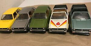 yz͌^ fJ[ xgCY}ebgSt~gmebetoys mattel 1 25 lot 5x vw golf 1, mint