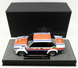 【送料無料】模型車 モデルカー トップマルケススケールフィアットアバルトサンレモtop marques 118 scale top043afiat 131 abarth san remo winner 1977