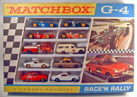 【送料無料】模型車 モデルカー マッチボックスセットレースンラリーセットmatchbox giftset g4 racen rally set 1968
