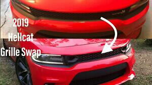 yz͌^ fJ[ tgLbg_bW`[W[wLbgObht^oEfront kit dodge charger hellcat conversion on 2019 grid frontumbau