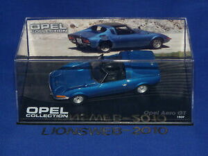 【送料無料】模型車 モデルカー オペルコレクションオペルエアロインボックスopel collection 143 opel aero gt 1969 in box
