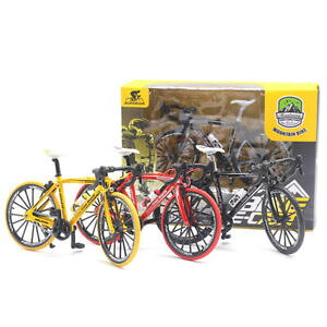 【送料無料】模型車 モデルカー マジックフィンガーバイクモデルベンドロードミニレーシングトイmagic finger bike alloy bicycle model 110 bicycle bend road mini racing toy pf