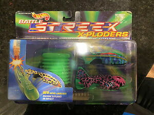 yz͌^ fJ[ }ezbgzC[ogXgbNXv_[mattel hot wheels 1992 battle streex xploders 3978