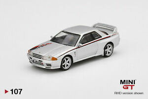 yz͌^ fJ[ ~jjX`[Vo[mini gt nissan gtr r32 nismo stune silver rhd mgt00107 164