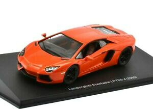 �y���������z�͌^�� ���f���J�[ lamborghini aventador lp 7004 2010 orangelam002 altaya 143