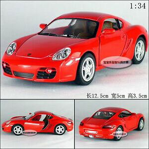 yz͌^ fJ[ LX}[g|VFPC}X|[cJ[~jJ[~jJ[fbhkinsmart 134 5 134 porsche cayman s sport car diecast alloy model car red